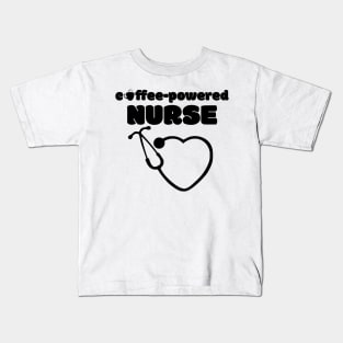 Registered Nurse Life Shirt Nursing Student College Practicum Funny Coffee Kids T-Shirt